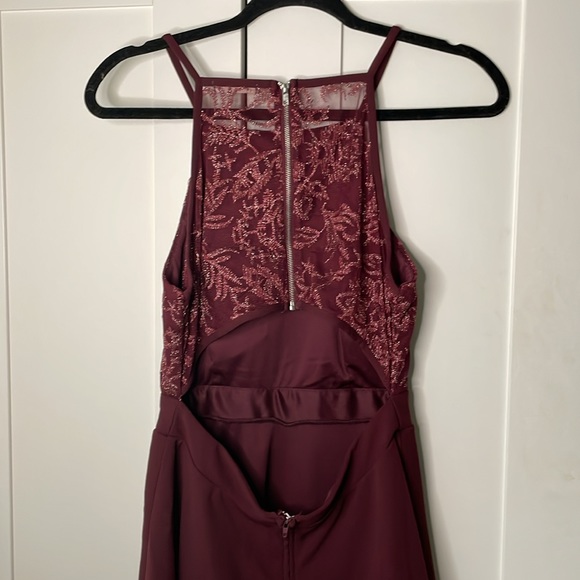 Francesca's Burgundy Dress‎ - Size Medium - Picture 5 of 11